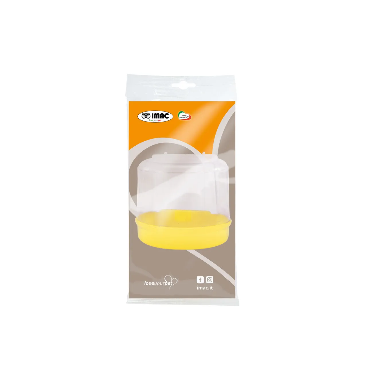 Bagno鳥用澡盆(有蓋)